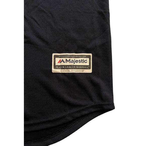 Majestic Men’s Atlanta Braves Ronald Acuna Jr #13 Navy Cool Base Jersey - Picture 5 of 13